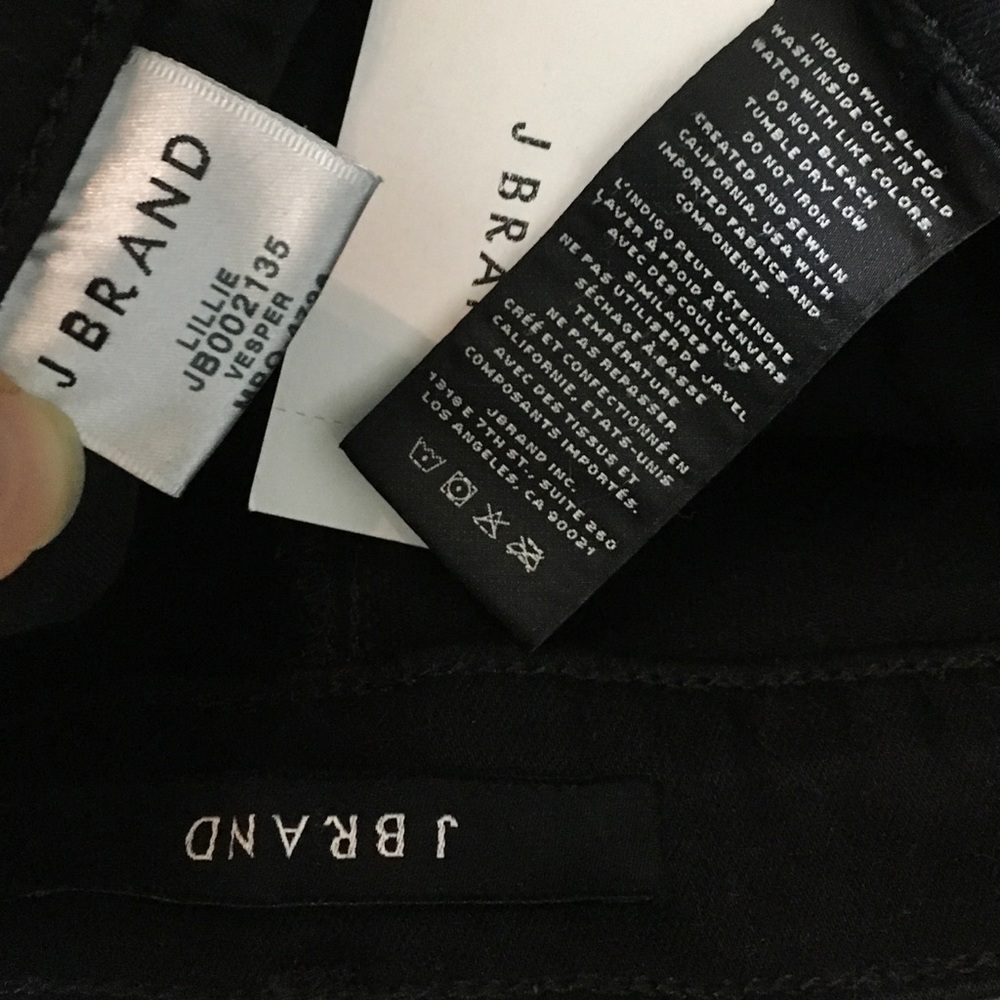 J Brand Lillie High Rise Photo Ready Skinny Sz 26 - image 8